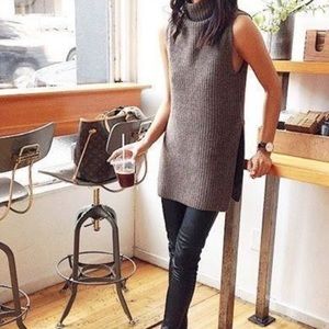 Aritzia Wilfred Sleeveless Turtleneck Sweater